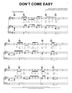 Don't Come Easy von David Musumeci (Download) 