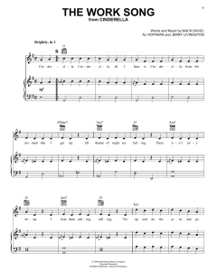 The Work Song von Jerry Livingston (Download) 