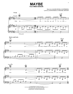 Maybe von Alain Boublil (Download) 