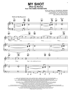 My Shot (Rise Up Remix) von Lin-Manuel Miranda (Download) 