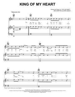 King Of My Heart von Taylor Swift (Download) 