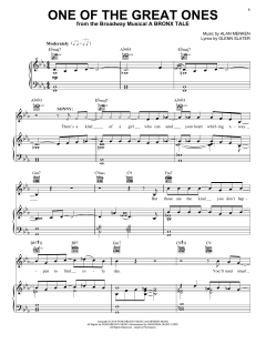 One Of The Great Ones von Alan Menken (Download) 