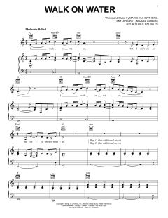 Walk On Water von Skylar Grey (Download) 