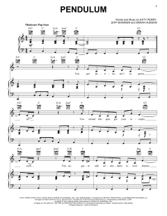 Pendulum von Katy Perry (Download) 