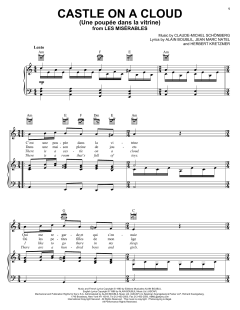 Castle On A Cloud von Claude-Michel Schönberg (Download) 