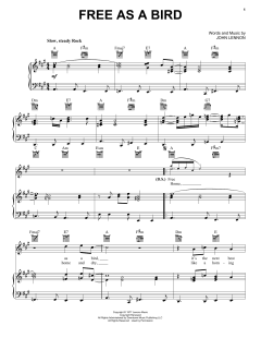 Free As A Bird von The Beatles (Download) 