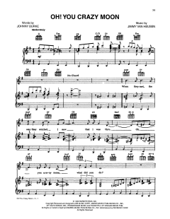 Oh, You Crazy Moon von Johnny Burke (Download) 