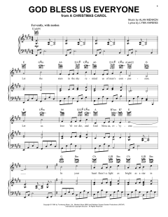 God Bless Us Everyone von Alan Menken (Download) 