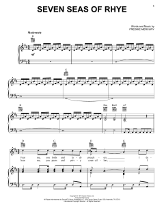 Seven Seas Of Rhye von Queen (Download) 