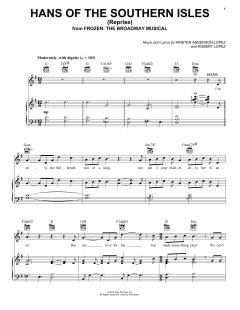 Hans Of The Southern Isles (Reprise) von Robert Lopez (Download) 