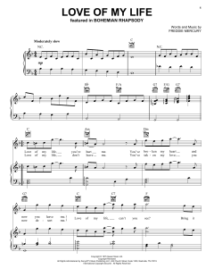 Love Of My Life von Queen (Download) 