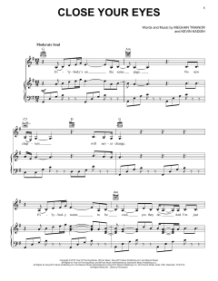 Close Your Eyes von Meghan Trainor (Download) 