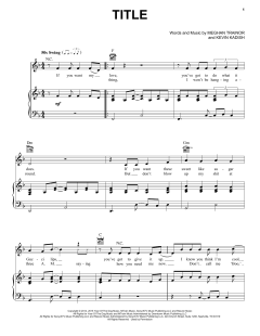 Title von Meghan Trainor (Download) 