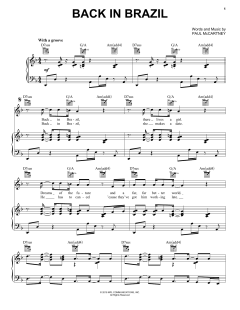 Back In Brazil von Paul McCartney (Download) 