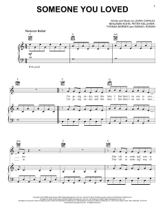 Someone You Loved von Lewis Capaldi (Download) 