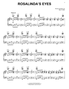 Rosalinda's Eyes von Billy Joel (Download) 