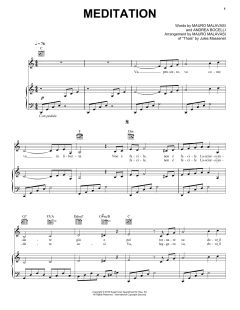 Meditation von Andrea Bocelli (Download) 