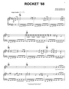 Rocket 88 von Jackie Brenston (Download) 