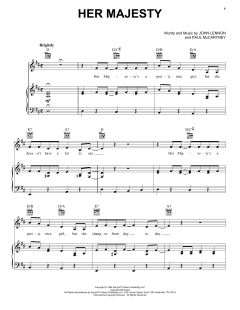 Her Majesty von The Beatles (Download) 
