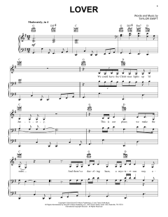 Lover von Taylor Swift (Download) 