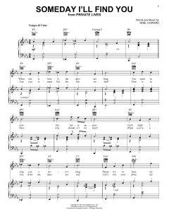Someday I'll Find You von Noel Coward (Download) 