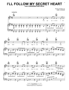I'll Follow My Secret Heart von Noel Coward (Download) 