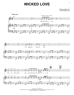 Wicked Love von Sara Bareilles (Download) 