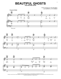Beautiful Ghosts von Taylor Swift (Download) 