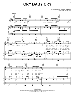 Cry Baby Cry von The Beatles (Download) 