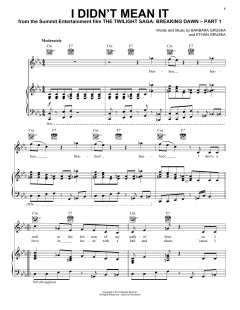 I Didn't Mean It von The Belle Brigade (Download) 