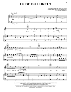 To Be So Lonely von Harry Styles (Download) 