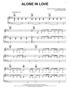 Alone In Love von Mariah Carey (Download) 