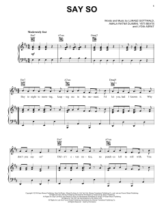 Say So von Lukasz Gottwald (Download) 