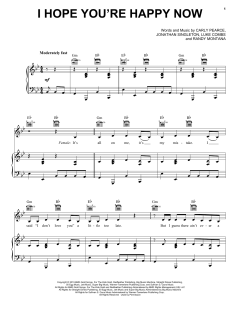 I Hope You're Happy Now von Jonathan Singleton (Download) 