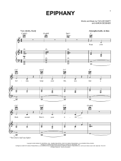 epiphany von Taylor Swift (Download) 