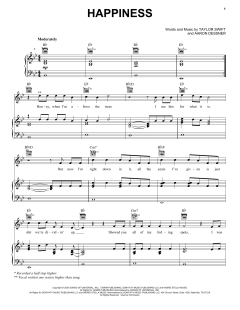 happiness von Taylor Swift (Download) 