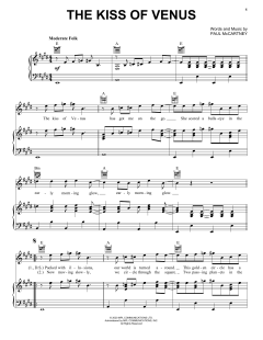 The Kiss Of Venus von Paul McCartney (Download) 