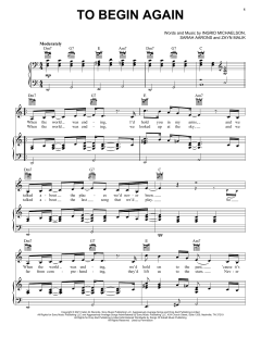 To Begin Again von Ingrid Michaelson (Download) 