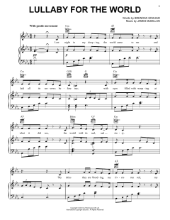 Lullaby For The World von Brendan Graham (Download) 