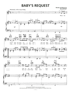 Baby's Request von Wings (Download) 