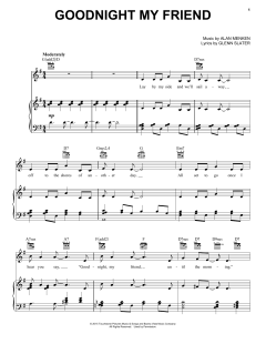Goodnight My Friend von Glenn Slater (Download) 