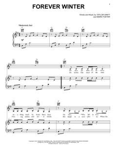 Forever Winter (Taylor's Version) (From The Vault) von Taylor Swift (Download) 
