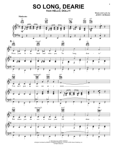 So Long, Dearie (Download) 