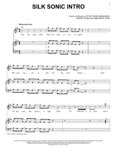Silk Sonic Intro (Download) 