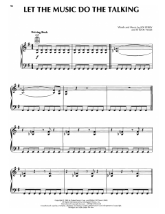 Let The Music Do The Talking von Aerosmith (Download) 