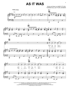 As It Was von Harry Styles (Download) 