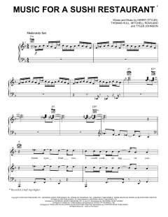Music For A Sushi Restaurant von Harry Styles (Download) 