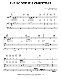 Thank God It's Christmas von Queen (Download) 