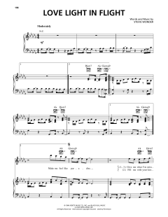 Love Light In Flight von Stevie Wonder (Download) 