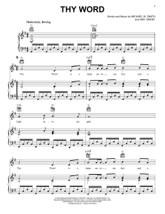 Thy Word von Amy Grant (Download) 